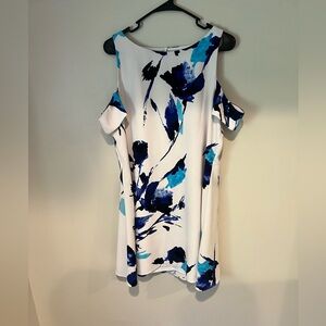 Ralph Lauren Floral Cold Shoulder Dress